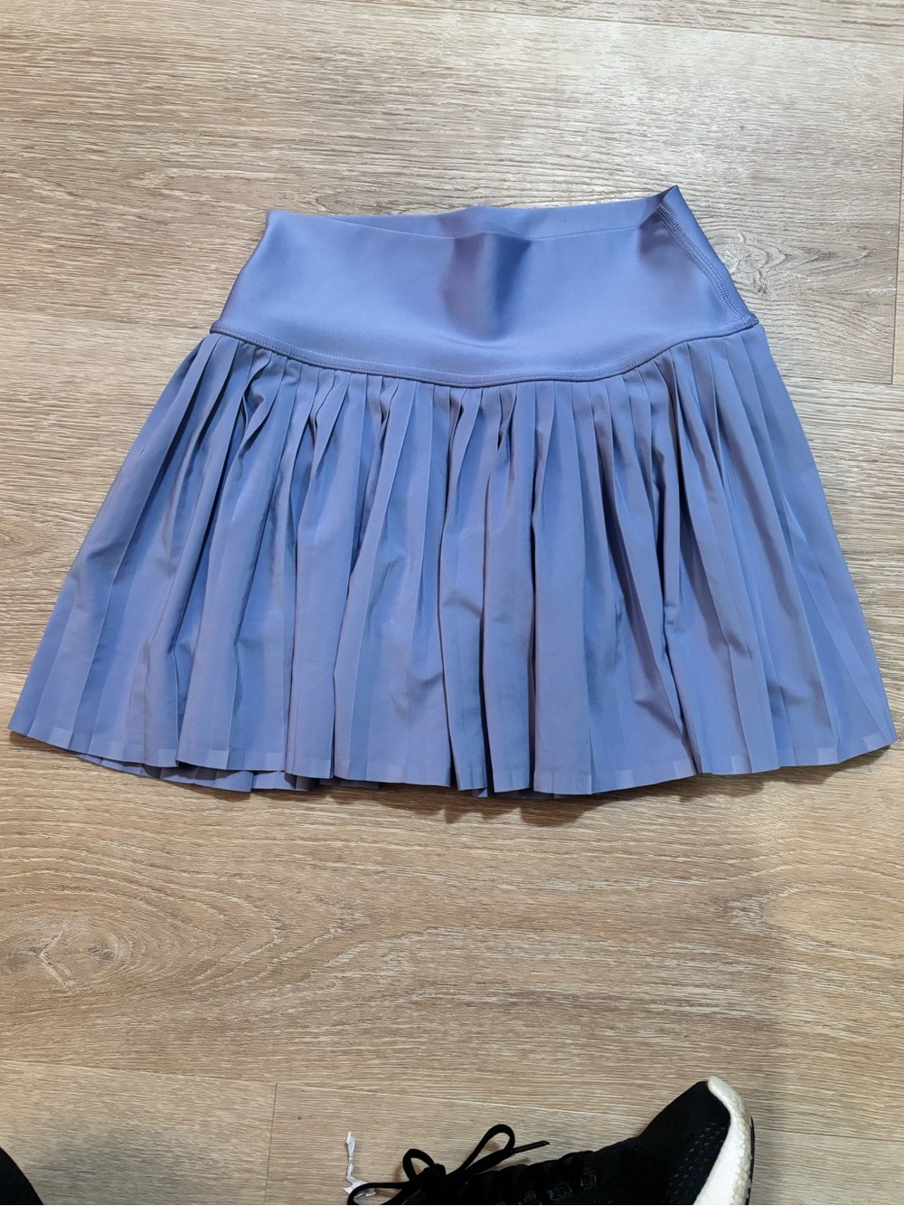 ALO Yoga Lavender Pleated Skater Skirt